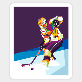 ice hockey wpap Sticker